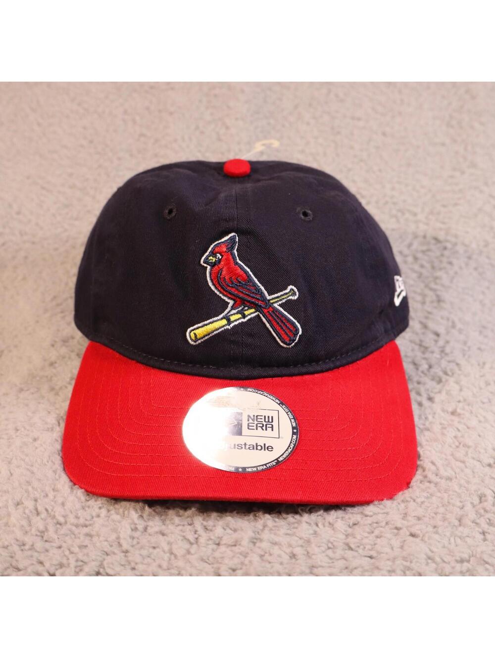 St. Louis Cardinals Hat Cap Fitted 7 Logo Blue New Era GW920